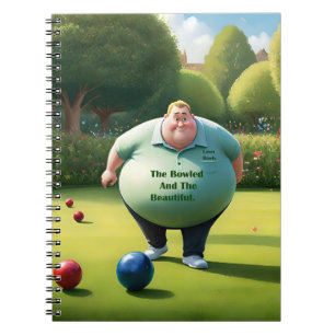 Jolly Lawn Bowler Man, Notebook