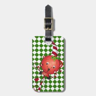 Jolly Lolly Lollipop Art Luggage Tag