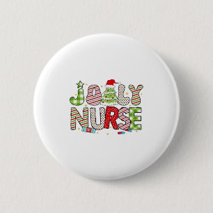 Jolly Nurse, Halloween Classic T-Shirt 2 Inch Round Button