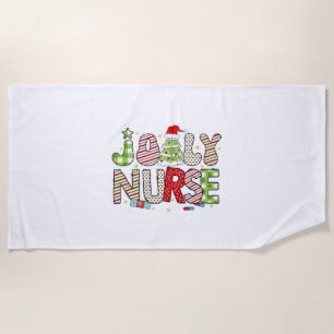 Jolly Nurse, Halloween Classic T-Shirt Beach Towel