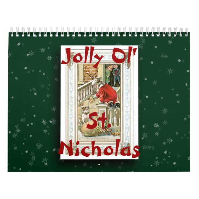 Jolly Ol' St. Nicholas Christmas All Year Calendar (Cover)