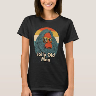 Jolly Old Man Grandpa Fathers Day Grandfather Pare T-Shirt