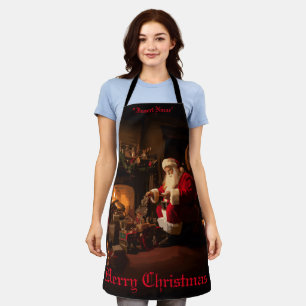 Jolly Old Saint Nick Apron