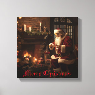 Jolly Old Saint Nick Canvas Print