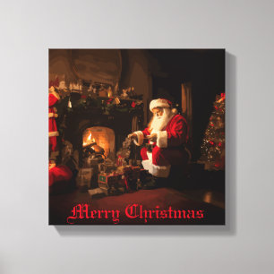 Jolly Old Saint Nick Canvas Print