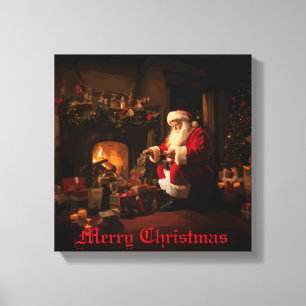 Jolly Old Saint Nick Canvas Print