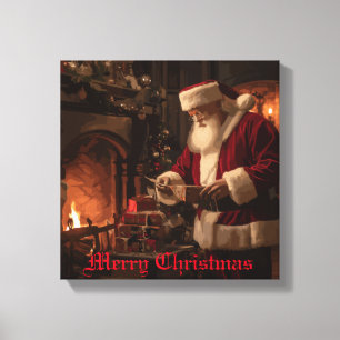 Jolly Old Saint Nick Canvas Print