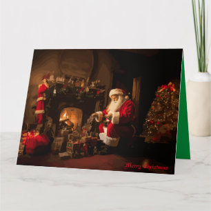 Jolly Old Saint Nick Card