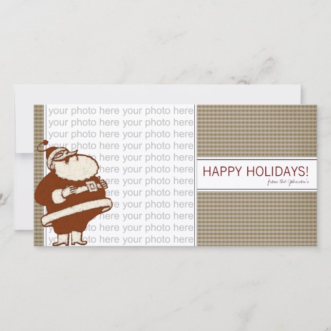 Jolly Old Saint Nick Carte photo (Devant)