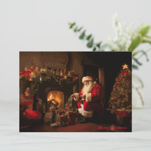 Jolly Old Saint Nick Invitation