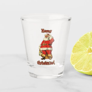 Jolly Old Saint Nick Shot Glass