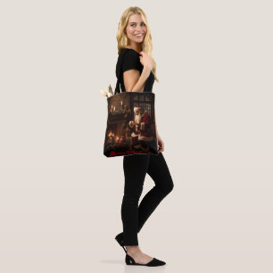 Jolly Old Saint Nick Tote Bag