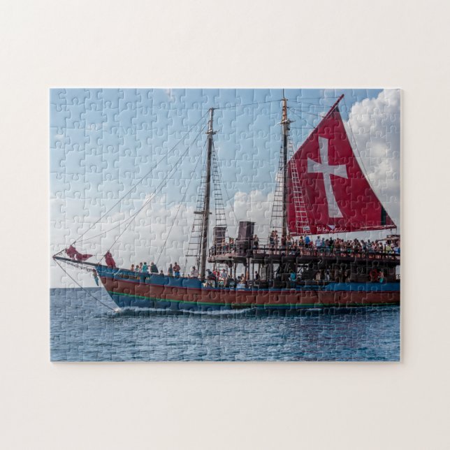 Jolly Roger Barbados. Jigsaw Puzzle (Horizontal)