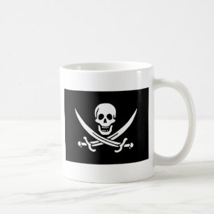 jolly roger coffee mug