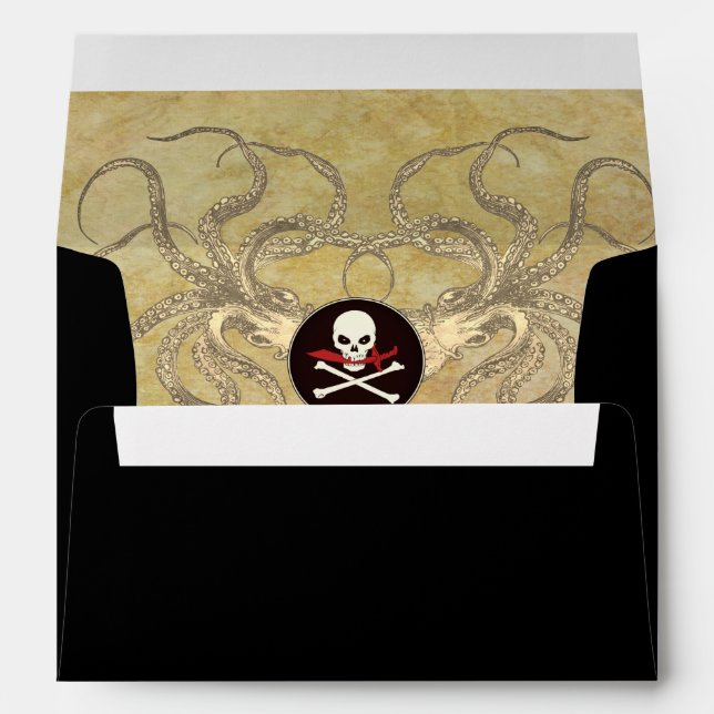Jolly Roger(Cutlass) Envelope (Back (Bottom))