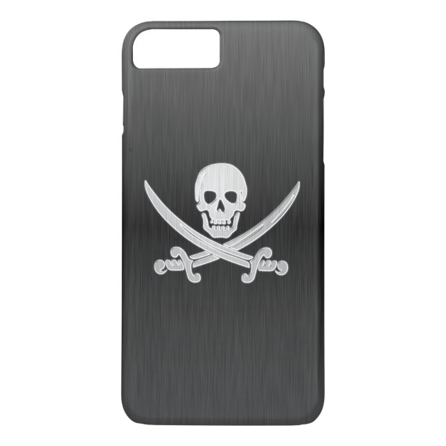 Jolly Roger Deluxe Case-Mate iPhone Case (Back)