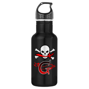 Jolly Roger G Monogram Initial 532 Ml Water Bottle