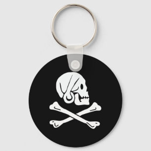Jolly Roger Henry Every Pirate Flag  Keychain