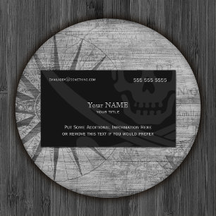 Jolly Roger Modern Business Card