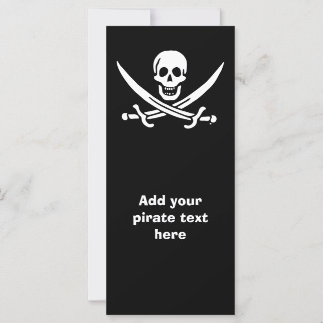 Jolly roger pirate flag (Front)