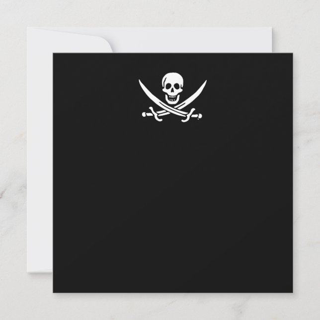 Jolly roger pirate flag (Front)