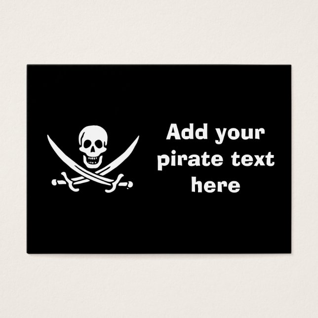 Jolly roger pirate flag (Front)
