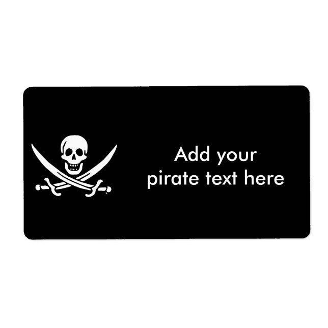 Jolly roger pirate flag (Front)
