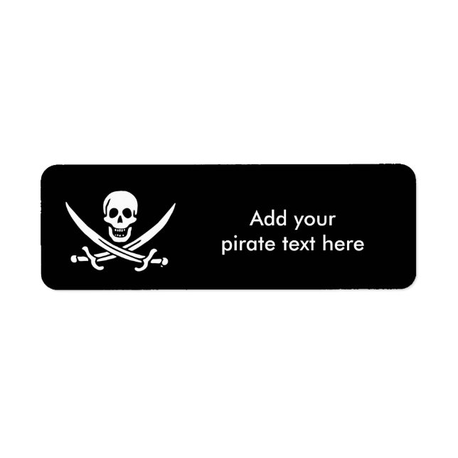 Jolly roger pirate flag (Front)