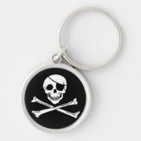 Jolly Roger Pirate Keychain