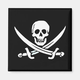 Jolly Roger Pirate Magnet