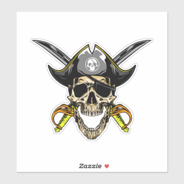 Jolly Roger pirate skull (Sheet)