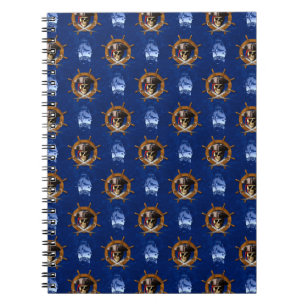 Jolly Roger Pirate Wheel Notebook