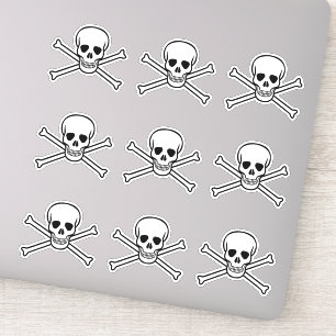 Jolly Roger poison skull and bones pirate