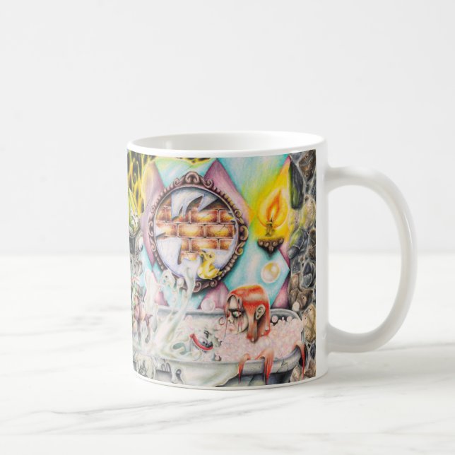 Jolly Roger the Ghost Pirate - Artwork Coffee Mug (Right)