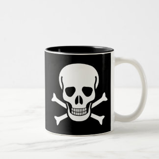 Jolly Roger Two-Tone Coffee Mug