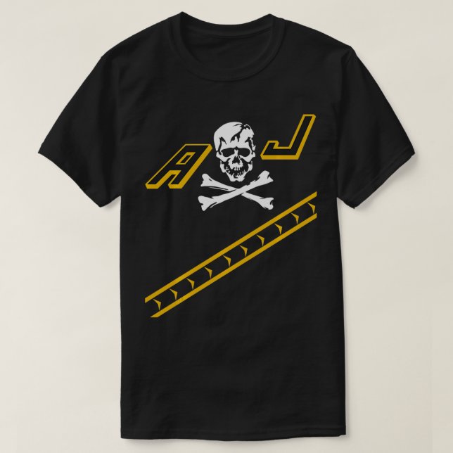 Jolly Rogers F14 Tomcat Airplane Tailflash Naval A T-Shirt (Design Front)
