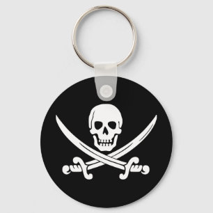 Jolly Rogers Pirate  Keychain