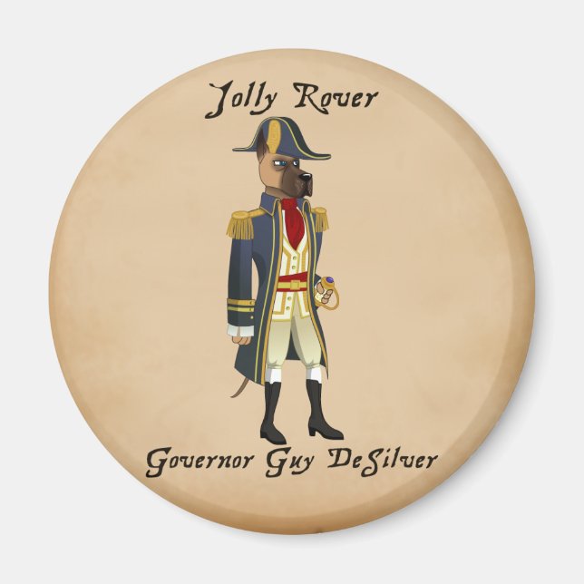 Jolly Rover - Magnet Desilver (Devant)