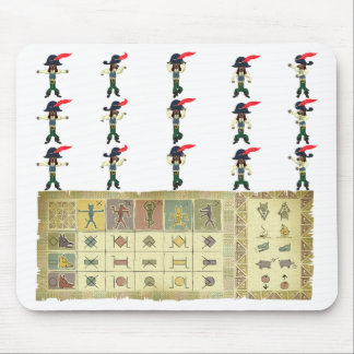 Jolly Rover Voodoo Cheatsheet Mousepad