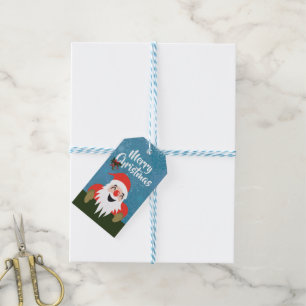 Jolly Santa Claus Gift Tag