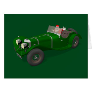 Jolly Santa Claus Jaguar SS 90 Driver