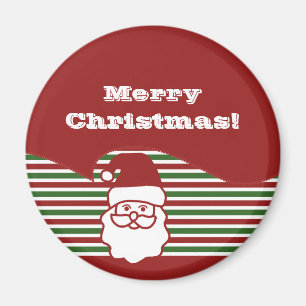 Jolly Santa Claus Magnet