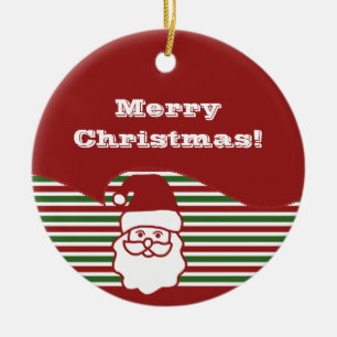 Jolly Santa Claus Ornement de Noël