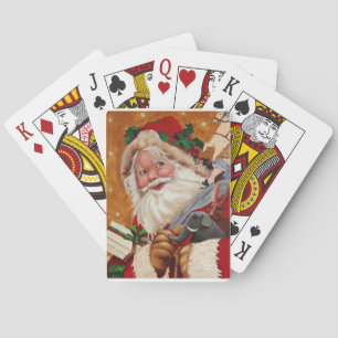 Jolly Santa Playing Cards