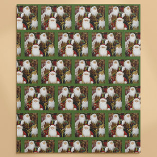 Jolly Santas  Wrapping Paper