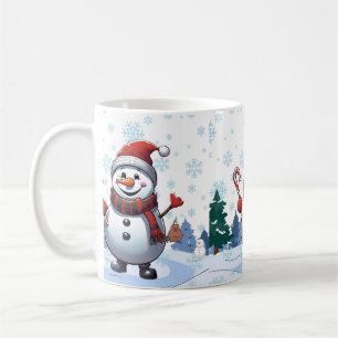 Jolly Snowman Coffee Mug