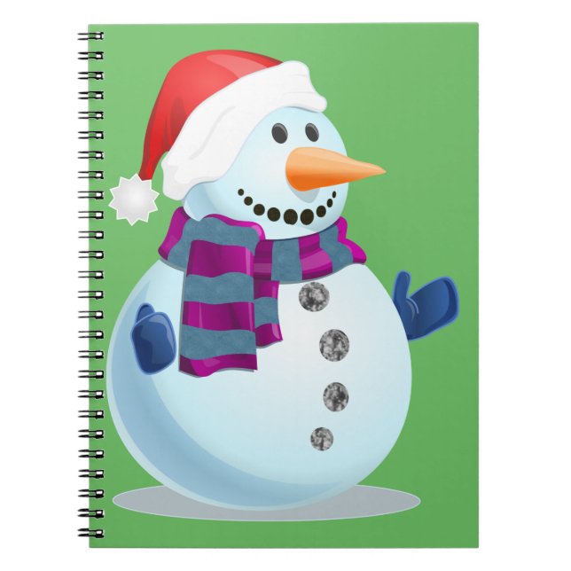 Jolly Snowman Notebook (Front)
