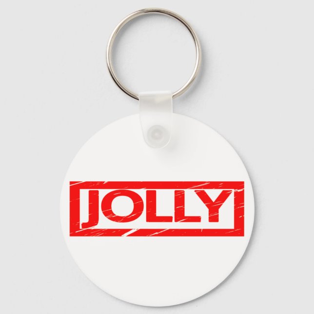Jolly Stamp Keychain (Front)