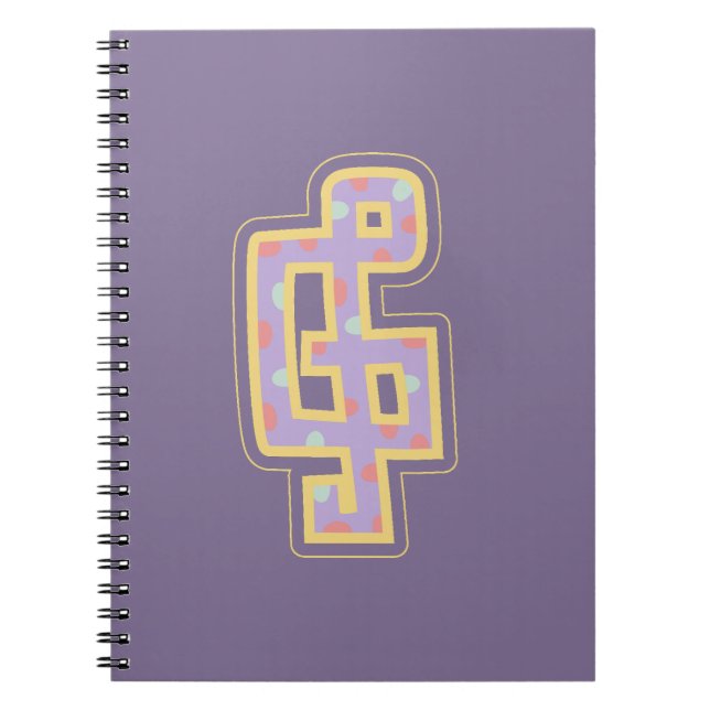 jolly treble clef notebook (Front)
