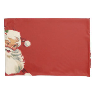 Jolly Vintage Santa Pillowcase